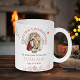  Ly Sứ In Hình Kỷ Niệm Lễ Xưng Tội – Rước Lễ Lần Đầu Cho Bé Trai 