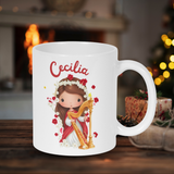  Ly Sứ In Hình Thánh Cecilia Chipi – Món Quà Ý Nghĩa Cho Người Yêu Âm Nhạc Và Đức Tin 