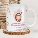  Quà Tặng Công Giáo – Ly Sứ Thánh Têrêsa Lisieux In Hình Ý Nghĩa 