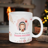  Quà Tặng Công Giáo – Ly Sứ Thánh Têrêsa Lisieux In Hình Ý Nghĩa 