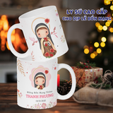  Quà Tặng Công Giáo – Ly Sứ Thánh Têrêsa Lisieux In Hình Ý Nghĩa 