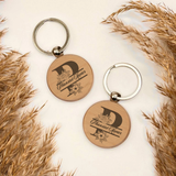  Quà Tặng Công Giáo Móc Khóa Gỗ Khắc Laser Tên Các Vị Thánh Nam – Sang Trọng và Đầy Ý Nghĩa 