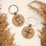  Quà Tặng Công Giáo Móc Khóa Gỗ Khắc Laser Tên Các Vị Thánh – Thiết Kế In Theo Yêu Cầu, Độc Đáo và Ý Nghĩa 