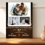  Quà Kỷ Niệm Ngày Cưới Tranh Gỗ Mừng Hôn Phối Biểu Tượng Tình Yêu Vĩnh Cửu 