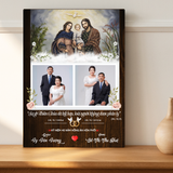  Quà Kỷ Niệm Ngày Cưới Tranh Gỗ Mừng Hôn Phối Biểu Tượng Tình Yêu Vĩnh Cửu 