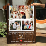  Quà Kỷ Niệm Ngày Cưới Cho Bố Mẹ, Bạn Bè – Tranh Gỗ Hôn Phối Đẹp & Thiêng Liêng 