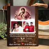  Quà Kỷ Niệm Ngày Cưới Cho Bố Mẹ, Bạn Bè – Tranh Gỗ Hôn Phối Đẹp & Thiêng Liêng 