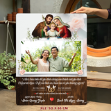  Quà Kỷ Niệm Ngày Cưới Cho Bố Mẹ, Bạn Bè – Tranh Gỗ Hôn Phối Đẹp & Thiêng Liêng 