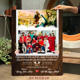  Quà Kỷ Niệm Ngày Cưới Cho Bố Mẹ, Bạn Bè – Tranh Gỗ Hôn Phối Đẹp & Thiêng Liêng 