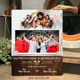  Quà Kỷ Niệm Ngày Cưới Cho Bố Mẹ, Bạn Bè – Tranh Gỗ Hôn Phối Đẹp & Thiêng Liêng 