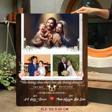  Quà Kỷ Niệm Ngày Cưới Cho Bố Mẹ, Bạn Bè – Tranh Gỗ Hôn Phối Đẹp & Thiêng Liêng 