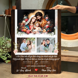  Quà Kỷ Niệm Ngày Cưới Cho Bố Mẹ, Bạn Bè – Tranh Gỗ Hôn Phối Đẹp & Thiêng Liêng 