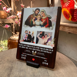  Quà Kỷ Niệm Ngày Cưới Cho Bạn Bè Món Quà Tranh Gỗ Công Giáo Hồng Ân Hôn Phối Ý Nghĩa 