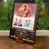  Quà kỷ niệm ngày cưới tranh gỗ cao cấp dành tặng các cặp đôi 