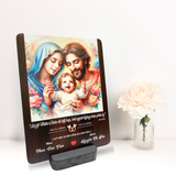  Quà Kỷ Niệm Ngày Cưới - Tranh gỗ Công Giáo kỷ niệm hôn nhân đẹp nhất 