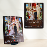  Quà kỷ niệm ngày cưới tranh gỗ Công Giáo quà tặng cưới ý nghĩa 