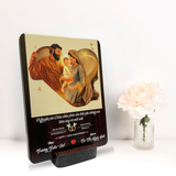  Quà kỷ niệm ngày cưới tranh gỗ hôn phối món quà chúc phúc ý nghĩa 