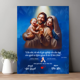  Quà kỷ Niệm ngày cưới tranh gỗ Thiên Chúa chúc phúc hôn nhân 