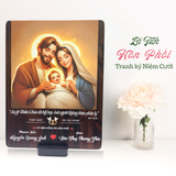  Quà Kỷ Niệm Ngày Cưới - Tranh kỷ niệm hôn phối đẹp 