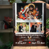  Quà kỷ niệm ngày cưới tranh trang trí phòng ngủ đôi vợ chồng 