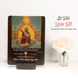  Quà Tặng cá nhân hóa cho lễ rửa tội Tranh Kỷ Niệm Lãnh Nhận Bí Tích Rửa Tội Cho Bé 