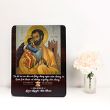  Tranh Kỷ Niệm Lãnh Nhận Bí Tích Rửa Tội Cho Bé - Quà Tặng chúc phúc cho ngày lễ rửa tội 