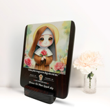  Tranh Kỷ Niệm Bổn Mạng Thánh Têrêsa Hài Đồng Giêsu phong cách chipi 