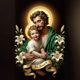  Thánh Giuse và Chúa Hài Đồng PNG - Thiết Kế Thăng Hoa Thanh Lịch - Bộ File PNG Chất Lượng Cao | Tải Ngay 