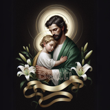  Thánh Giuse và Chúa Hài Đồng PNG - Thiết Kế Thăng Hoa Thanh Lịch - Bộ File PNG Chất Lượng Cao | Tải Ngay 