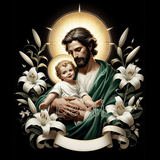  Thánh Giuse và Chúa Hài Đồng PNG - Thiết Kế Thăng Hoa Thanh Lịch - Bộ File PNG Chất Lượng Cao | Tải Ngay 