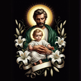  Thánh Giuse và Chúa Hài Đồng PNG - Thiết Kế Thăng Hoa Thanh Lịch - Bộ File PNG Chất Lượng Cao | Tải Ngay 