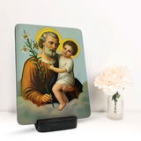  Tranh Gỗ Thánh Giuse - Đấng Bảo Trợ Gia Đình & Công Việc 