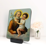  Tranh Gỗ Thánh Giuse - Đấng Bảo Trợ Gia Đình & Công Việc 