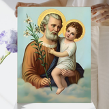  Tranh Gỗ Thánh Giuse - Đấng Bảo Trợ Gia Đình & Công Việc 