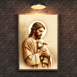  Tranh Treo Tường Thánh Tâm Chúa Giêsu - Tranh Công Giáo Nghệ Thuật, Ý Nghĩa Thiêng Liêng 