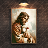  Tranh Treo Tường Thánh Tâm Chúa Giêsu - Tranh Công Giáo Nghệ Thuật, Ý Nghĩa Thiêng Liêng 