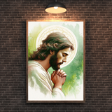  Tranh Treo Tường Chúa Giêsu Cầu Nguyện - Tranh Công Giáo Nghệ Thuật, Ý Nghĩa Thiêng Liêng 