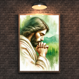  Tranh Treo Tường Chúa Giêsu Cầu Nguyện - Tranh Công Giáo Nghệ Thuật, Ý Nghĩa Thiêng Liêng 