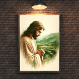  Tranh Treo Tường Chúa Giêsu Cầu Nguyện - Tranh Công Giáo Nghệ Thuật, Ý Nghĩa Thiêng Liêng 