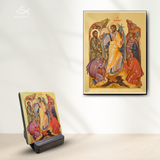  Tranh Gỗ Tranh Icon Chúa Phục sinh 