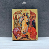  Tranh Gỗ Tranh Icon Chúa Phục sinh 