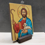  Tranh Gỗ Tranh Icon Chúa Chiên Lành M2 