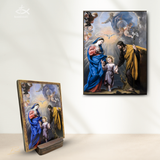  Tranh Gỗ Tranh Gia Đình Thánh Gia M1 