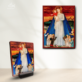  Tranh Gỗ Đức Mẹ Che Chở 