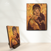 Tranh Gỗ Tranh Icon Đức Mẹ Vladimir