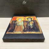  Tranh Gỗ Tranh Icon Friendship Taizé 