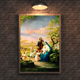  Tranh Treo Tường Gia Đình Thánh Gia - Phong Cách Truyền Thống Cổ Điển 