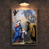  Tranh Treo Tường Gia Đình Thánh Gia - Phong Cách Truyền Thống Cổ Điển 