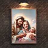  Tranh Treo Tường Tranh Gia Đình Thánh Gia - Tranh Công Giáo Nghệ Thuật, Ý Nghĩa 