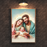  Tranh Treo Tường Tranh Gia Đình Thánh Gia - Tranh Công Giáo Nghệ Thuật, Ý Nghĩa 